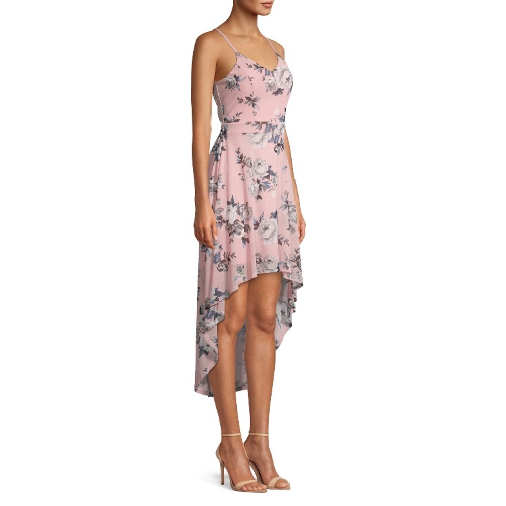 No Boundaries | Pink Floral Dress